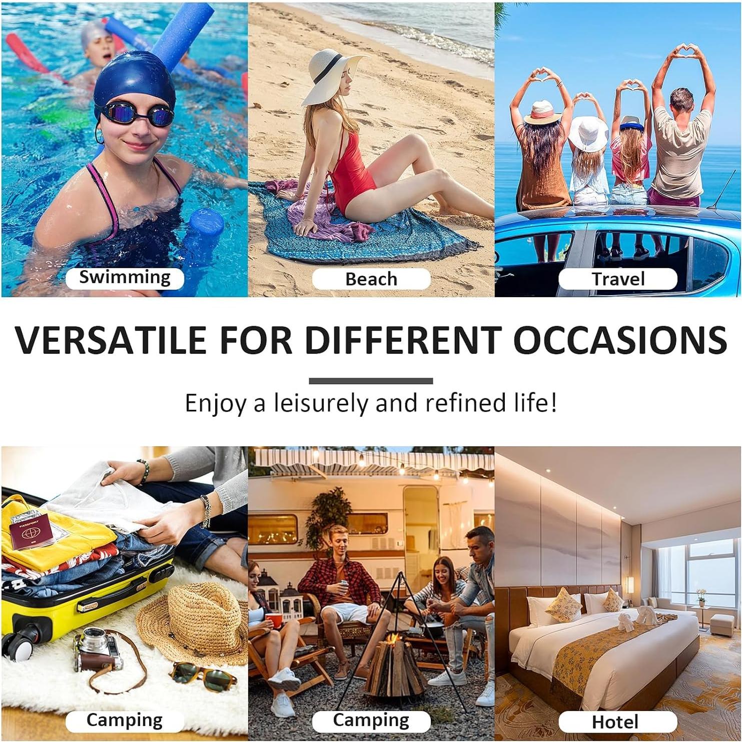 Botellas de Viaje Wowang 4 Pack 100ml Aprobadas por TSA