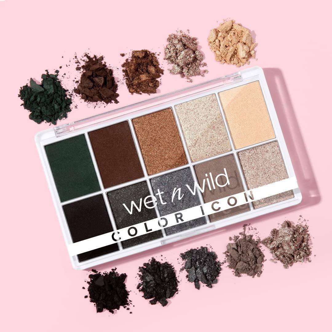 Paleta de Sombras de Ojos Wet n Wild 10 Tonos Luces Azules
