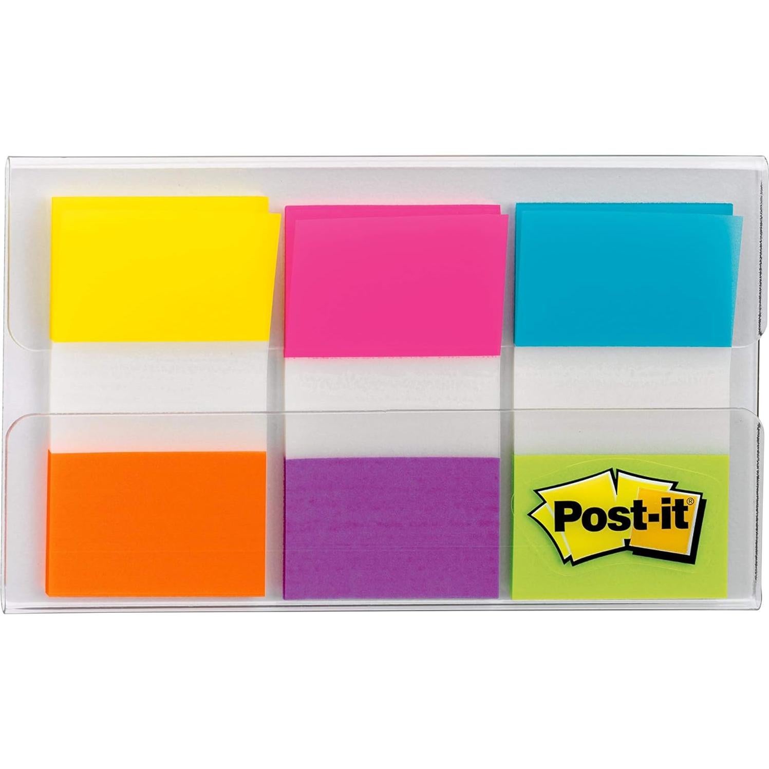 Banderas Post-it 680-EG-ALT Brillo Eléctrico 2 Piezas