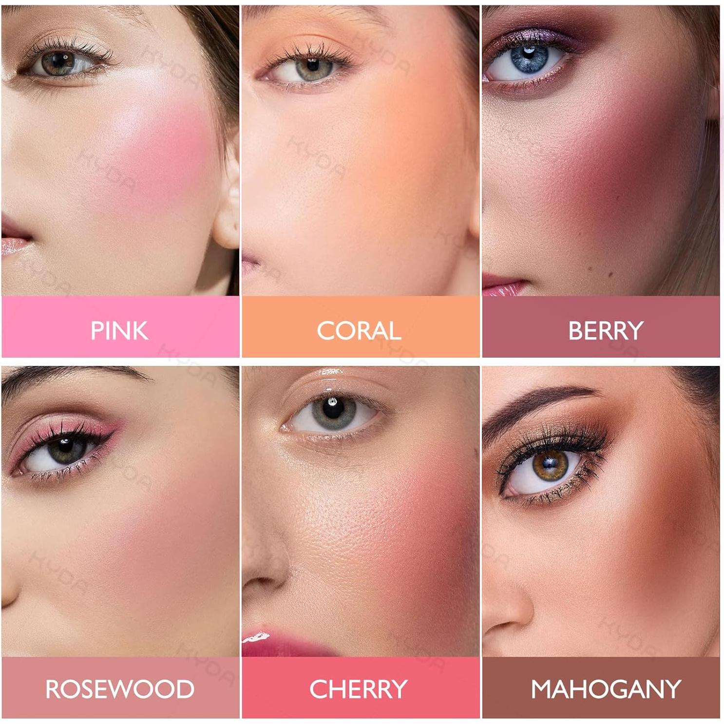 Rubor en polvo KYDA Baya 4.8g - Acabado mate y radiante