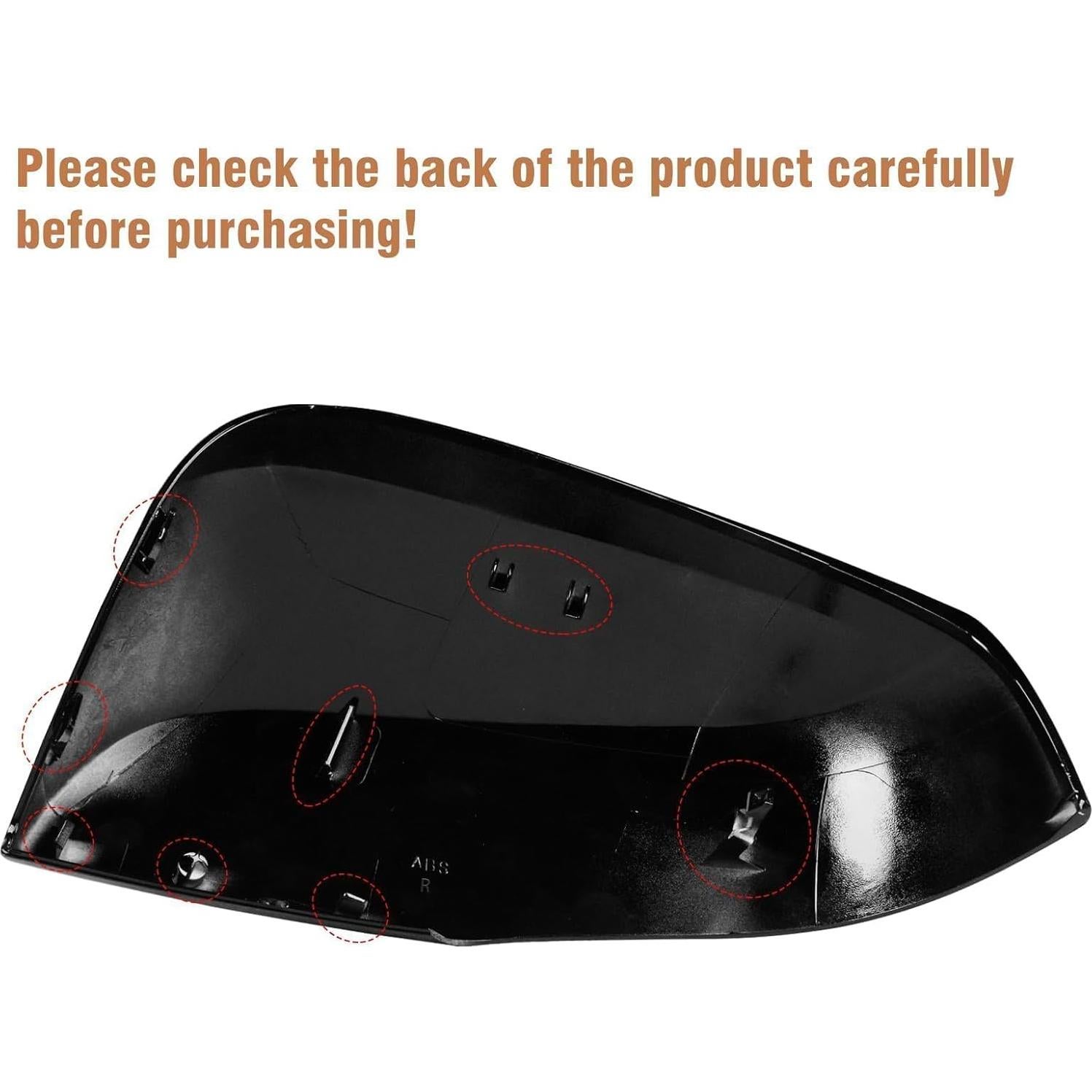 Cubierta de Espejo Lateral Moonlinks para Toyota RAV4 2019-2024