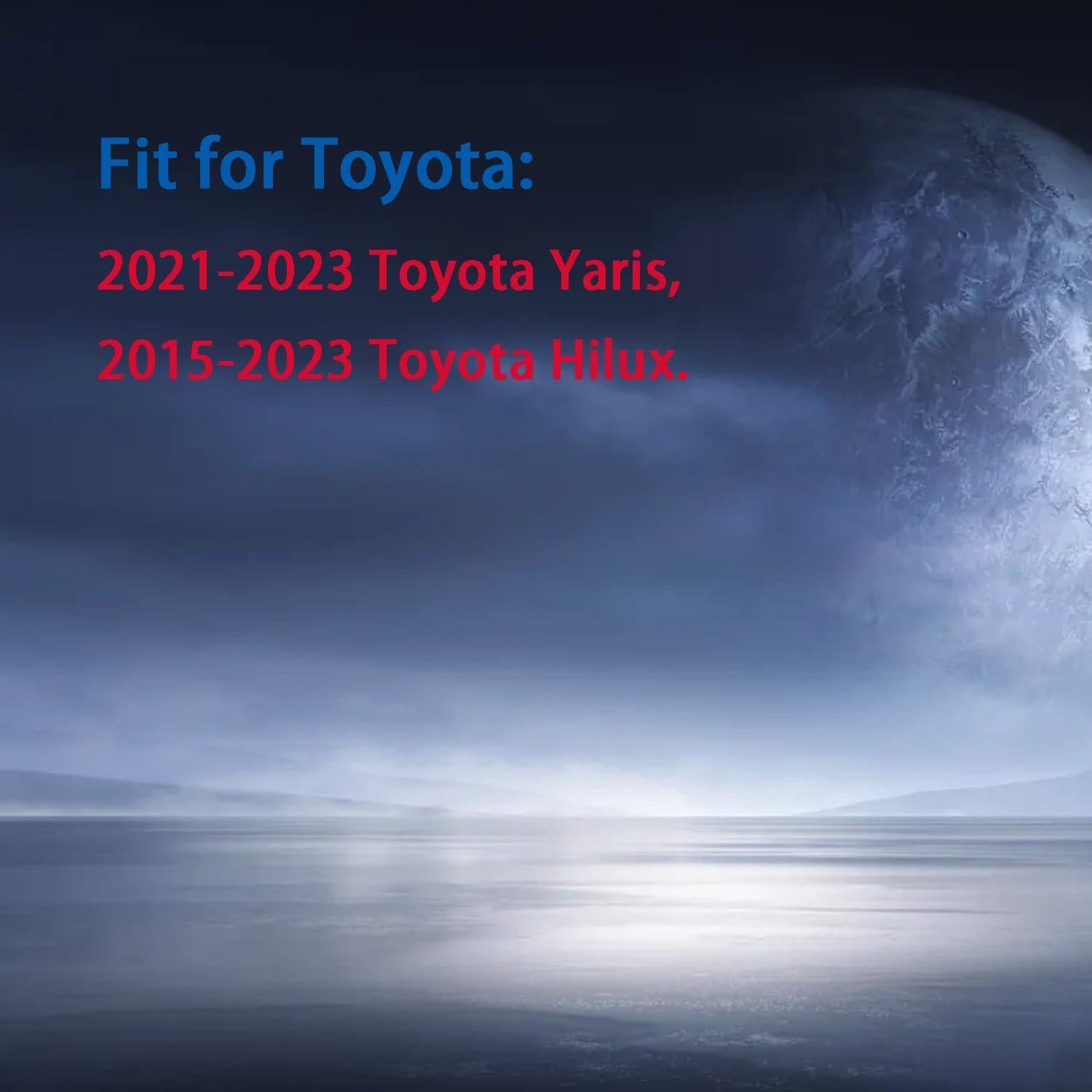 Cubierta de Llave Toyota Yaris Hilux 2015-2023 Silicona 2 Botones