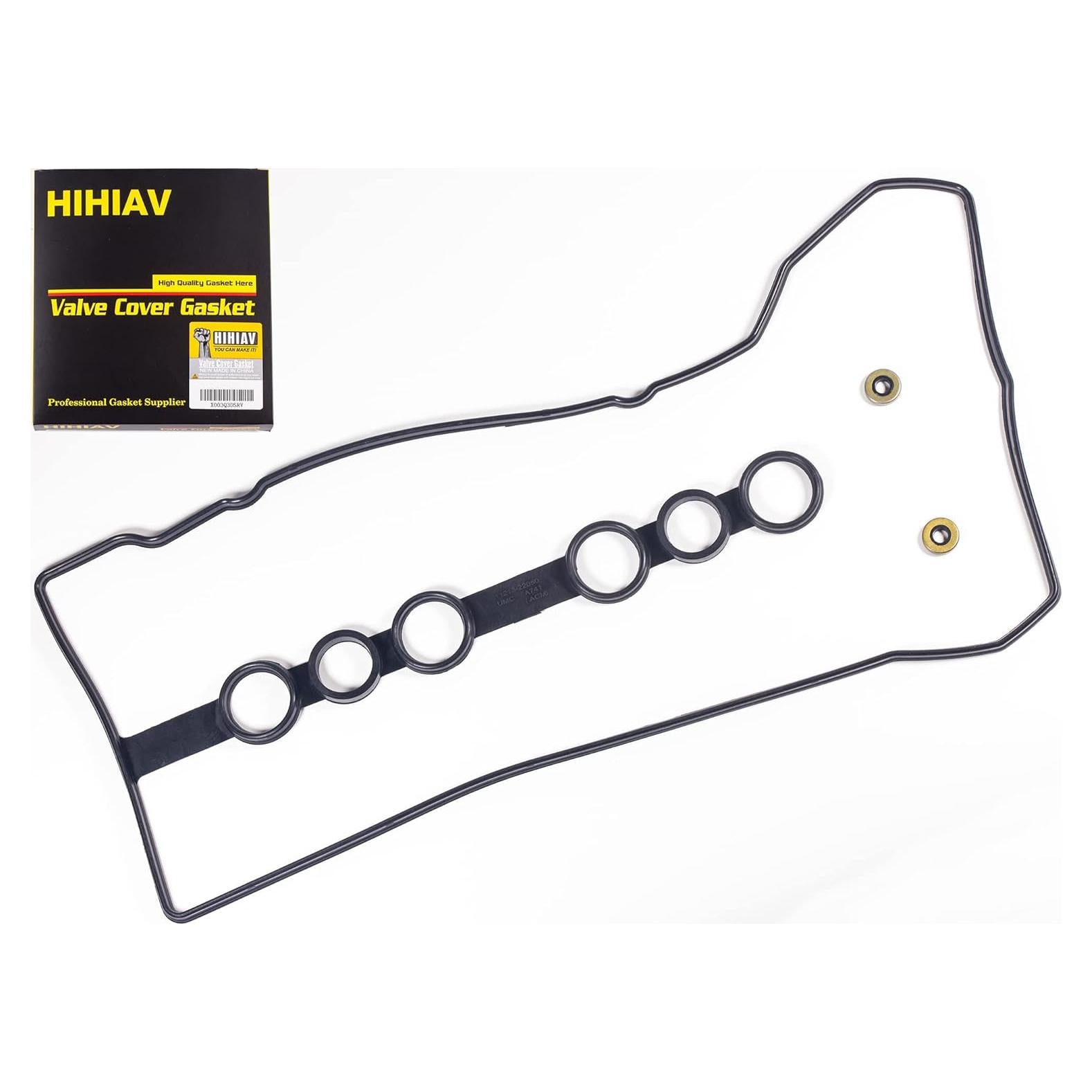 Junta de Tapa de Válvula HIHIAV VS50542R para Toyota Corolla 1.8L