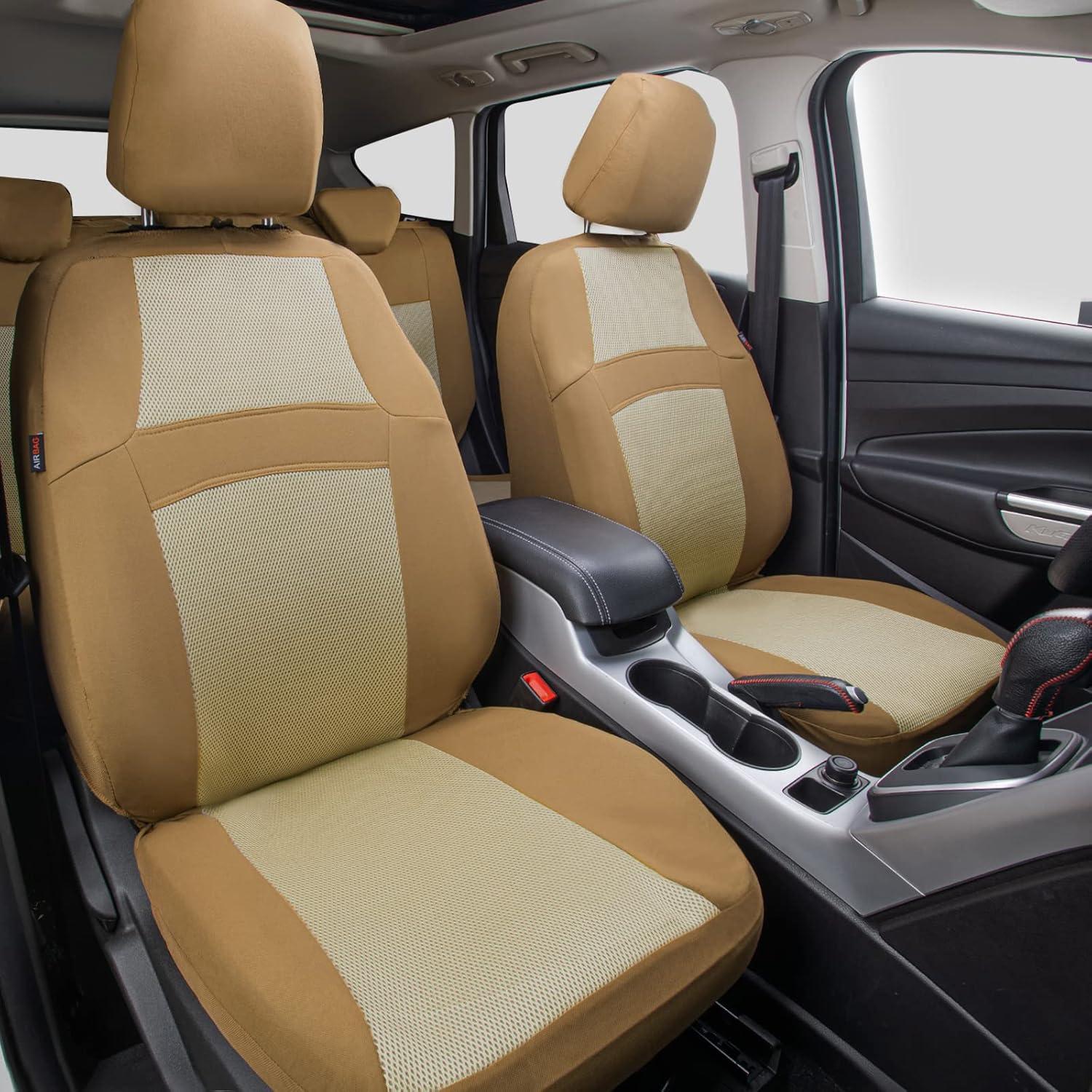 Funda de Asiento CAR PASS Beige Completo Universal 3D