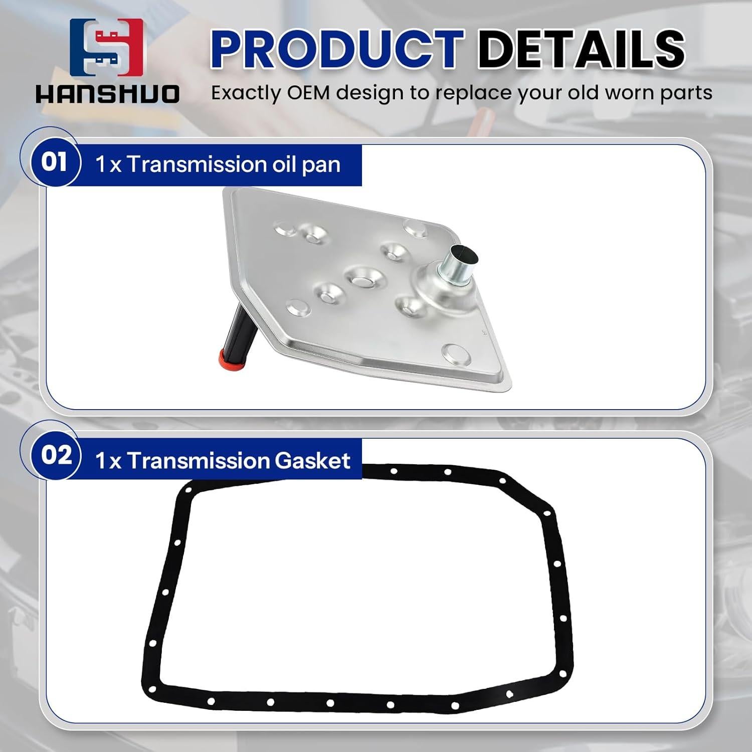 Kit Junta Aceite Filtro Transmisión HANSHUO para Ford 2007-2010