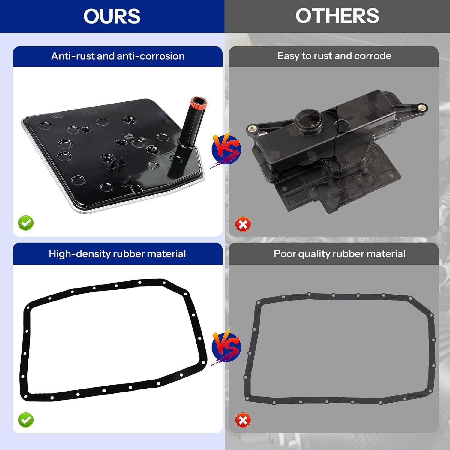 Kit Junta Aceite Filtro Transmisión HANSHUO para Ford 2007-2010