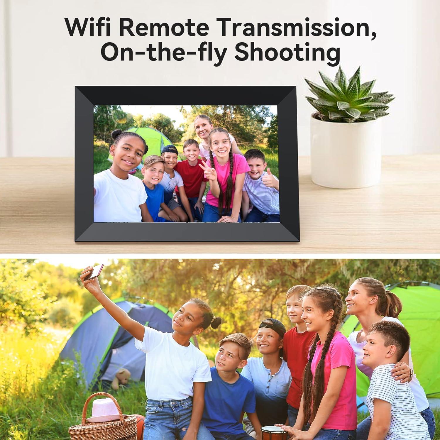 Marco de Fotos Digital 10.1" WiFi APOFIAL HD 1280x800