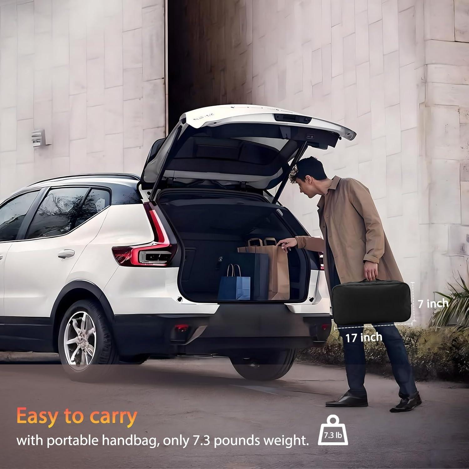 Pantalla de Proyector Portátil KSAN 120" con Soporte Plegable