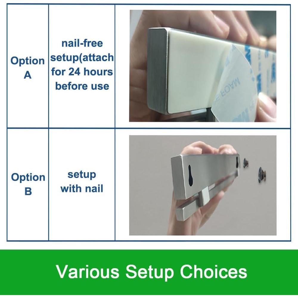 Soporte Magnético para Cuchillos YIIYIIN 30.48 cm Acero Inoxidable