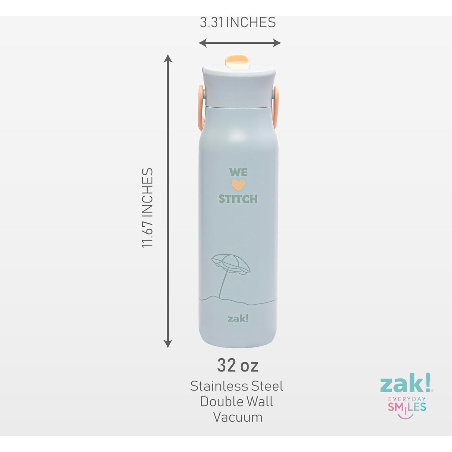 Botella de Agua Harmony Zak Designs 0.95L Lilo & Stitch