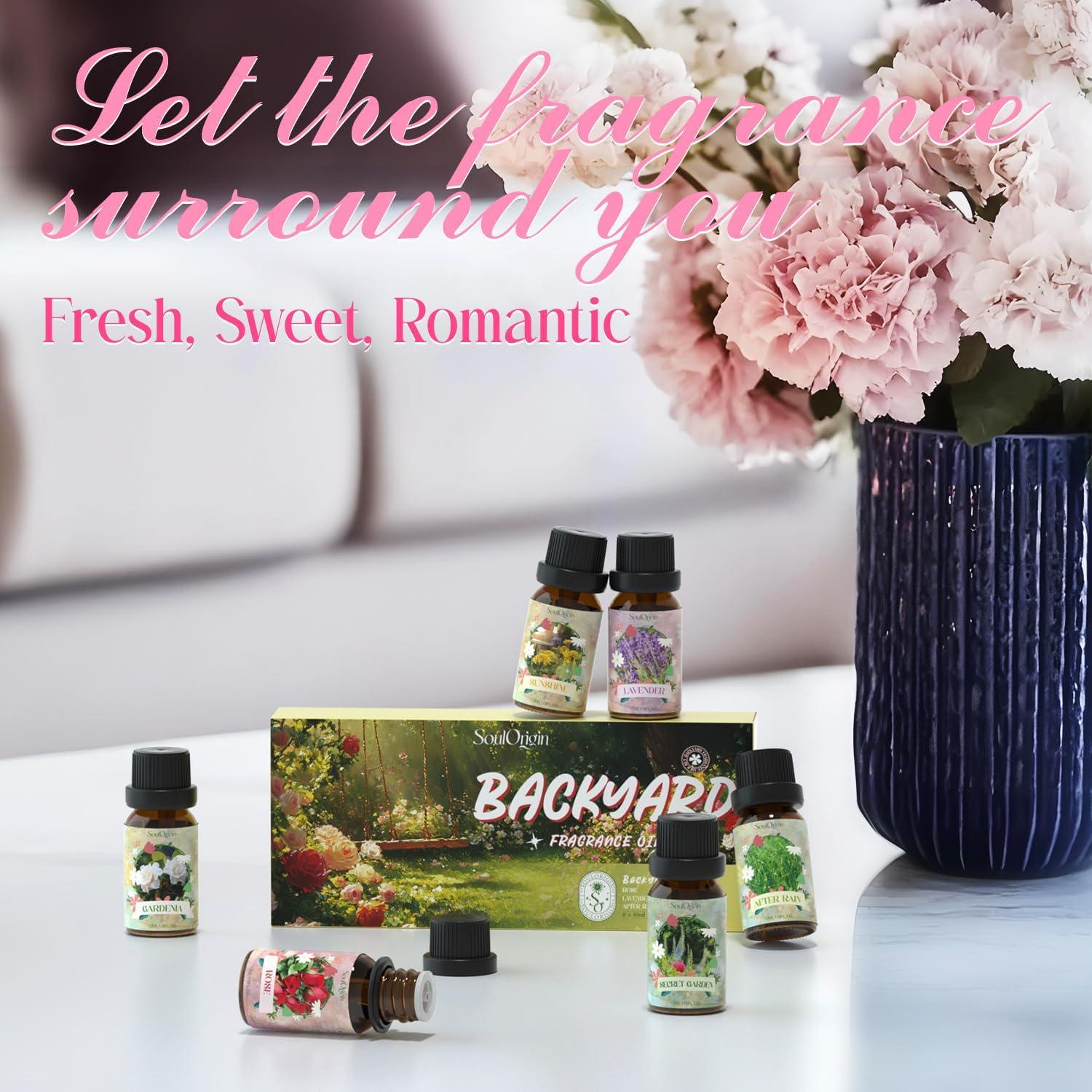 Set de Aceites Esenciales SOULORIGIN - 6 Fragancias Florales