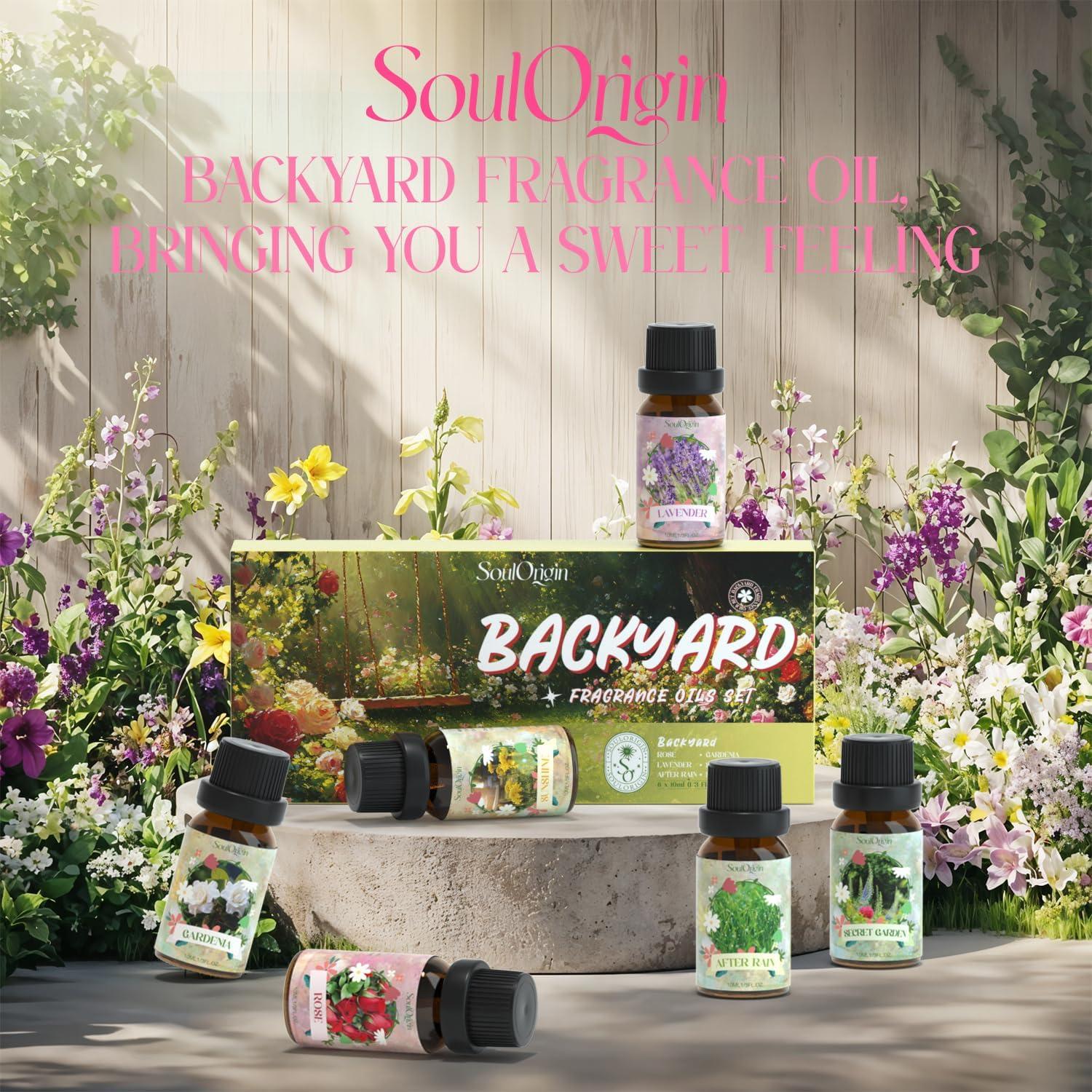 Set de Aceites Esenciales SOULORIGIN - 6 Fragancias Florales