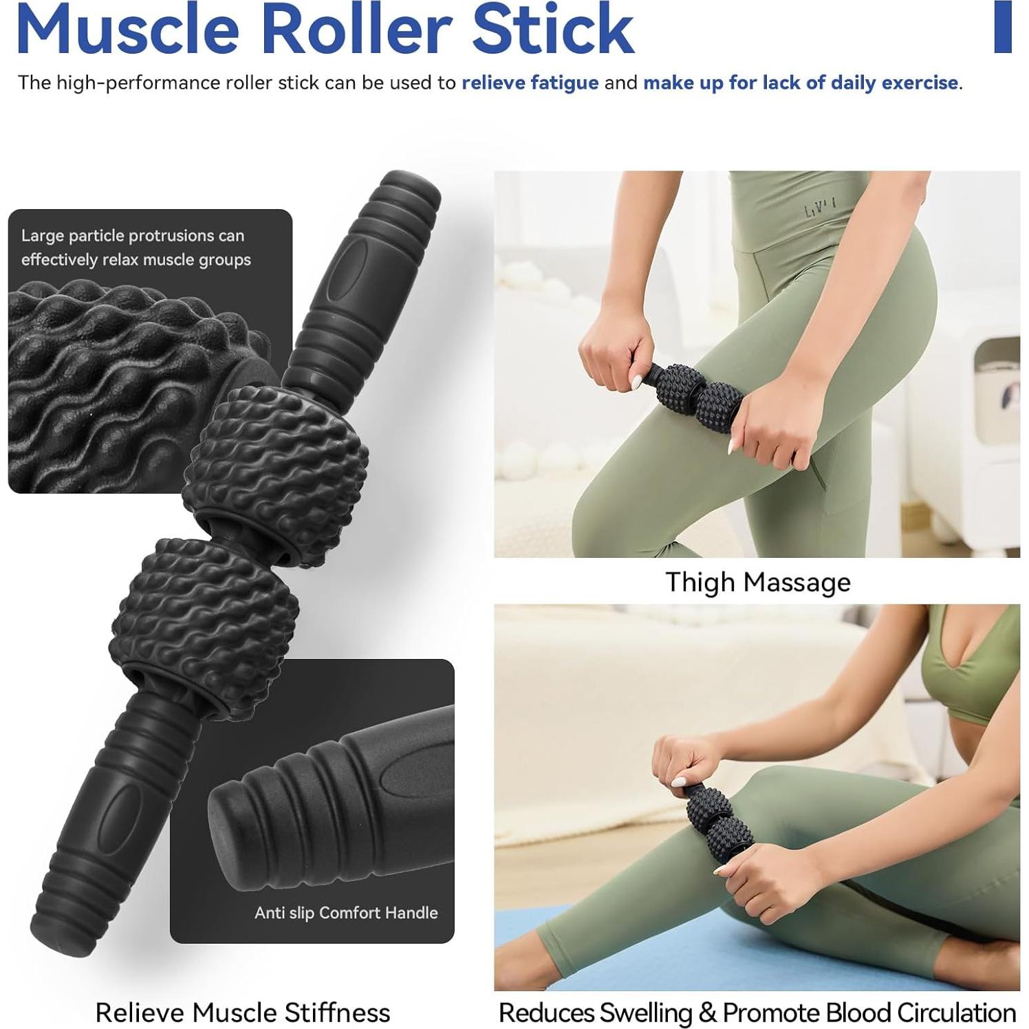 Juego de Rodillos de Espuma 5 en 1 LTHTRADE - Masaje y Terapia