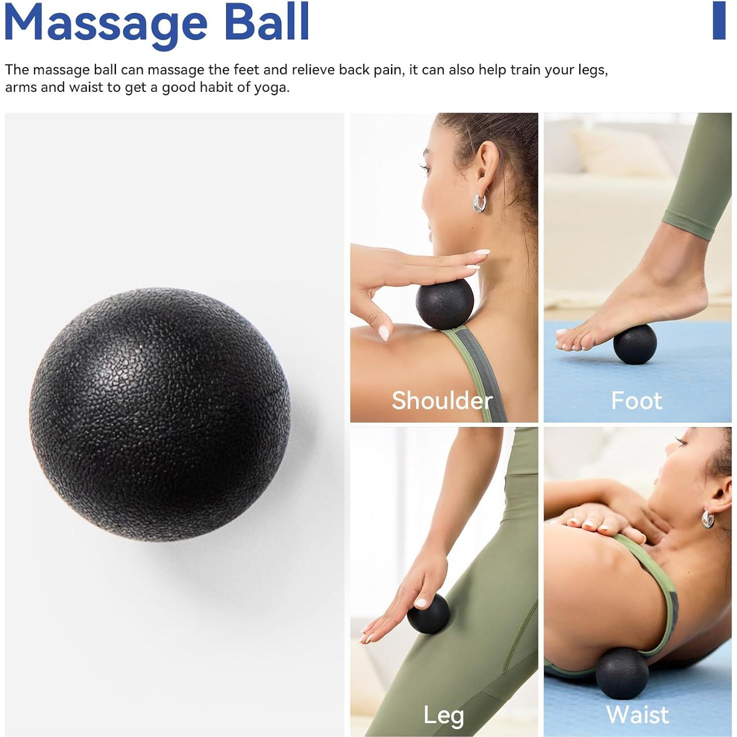 Juego de Rodillos de Espuma 5 en 1 LTHTRADE - Masaje y Terapia