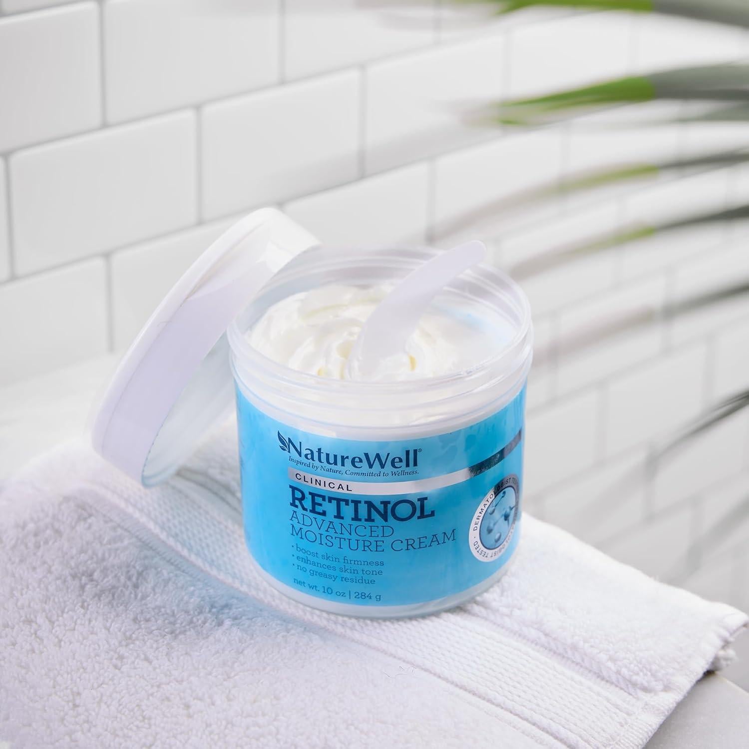 Crema Hidratante Avanzada NatureWell con Retinol 283.5 g