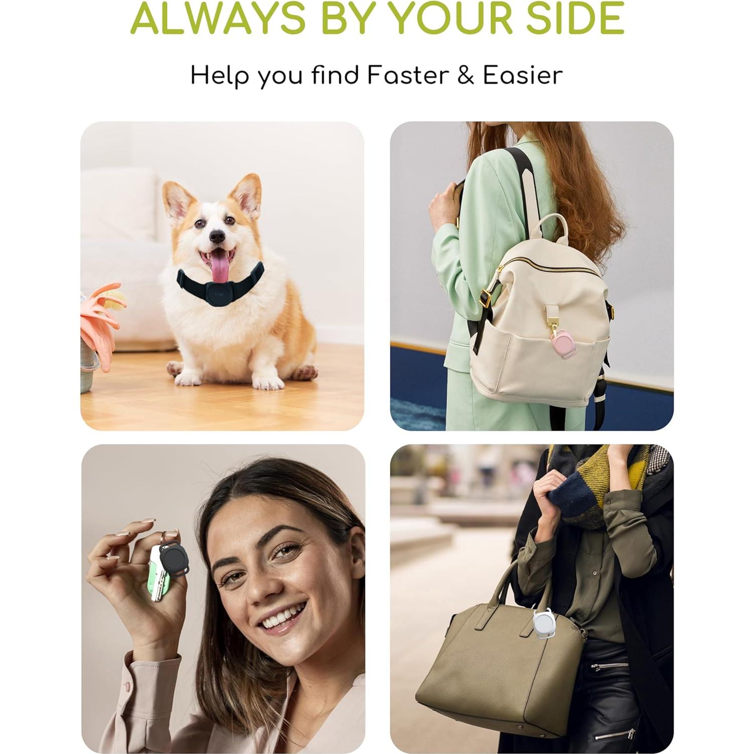 Collar Rastreador GPS para Perros y Gatos TRESBUNNY Negro