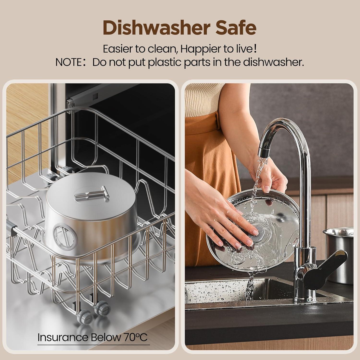 Fuente de Agua para Gatos UMOCUOY 2.6L Acero Inoxidable