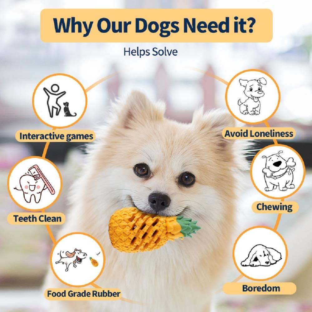 Juguete de Masticar para Cachorros LPHSNR Piña 10.9cm