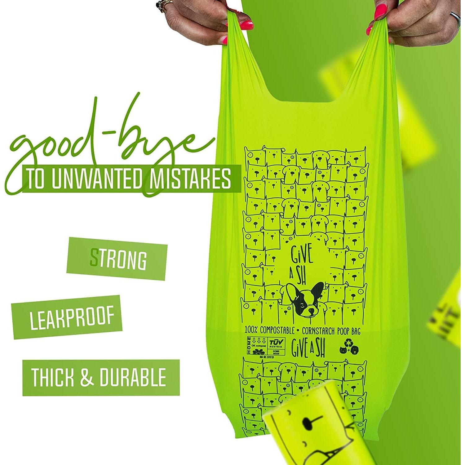 Bolsas Compostables para Poop de Perros G.A.S - 120 Unidades