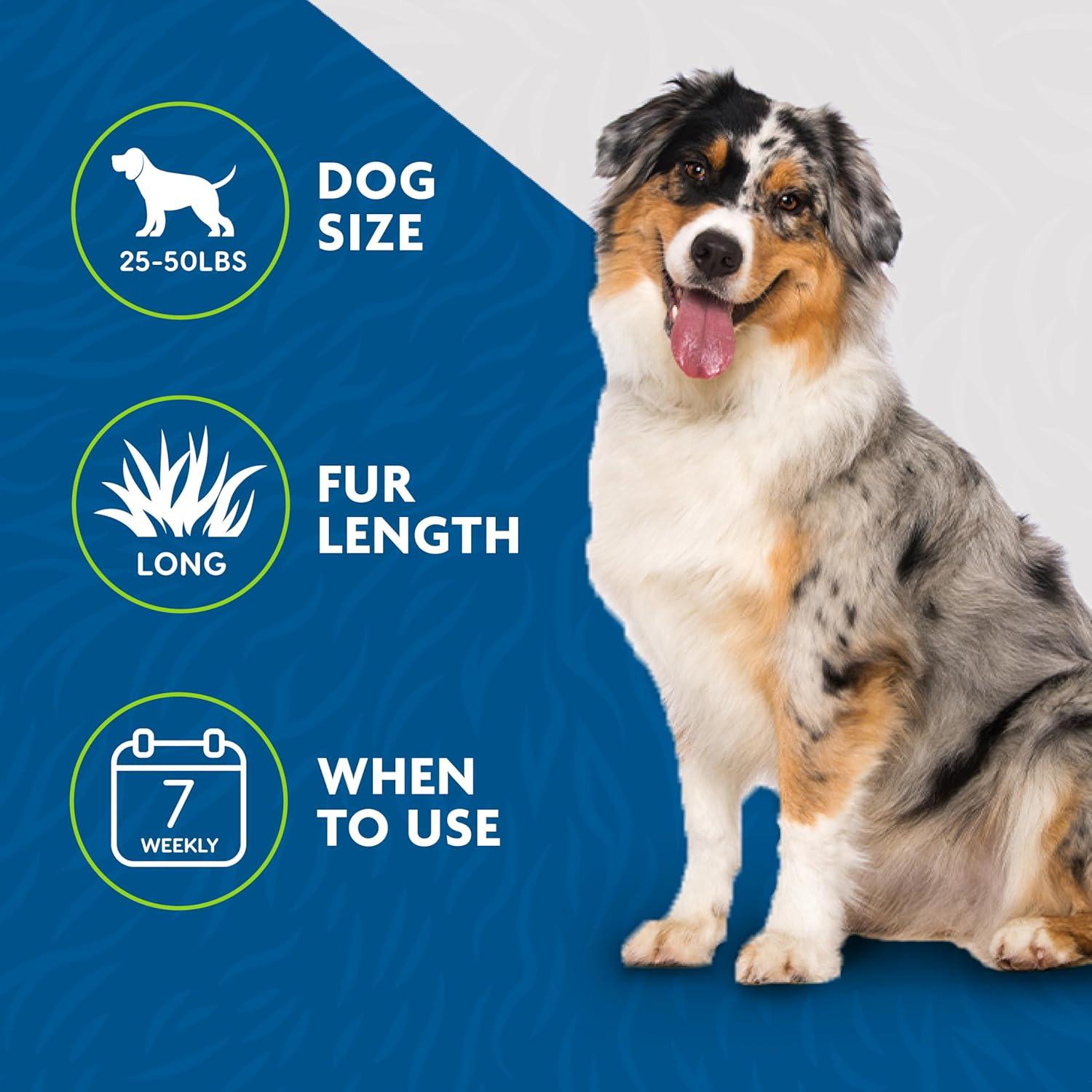 FURminator Paquete Ultimate de Deshedding para Perros Medianos Pelo Largo