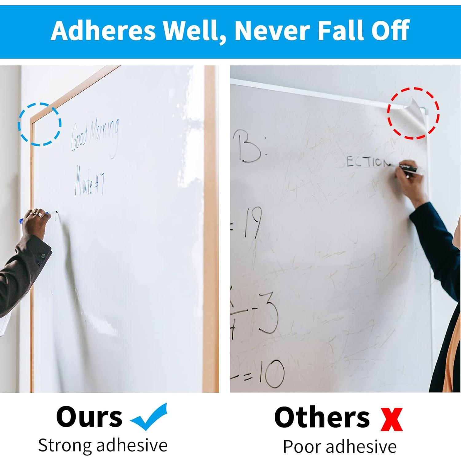 Papel de Pizarra Blanca AFMAT WS40 0.44 m x 0.91 m con Marcador