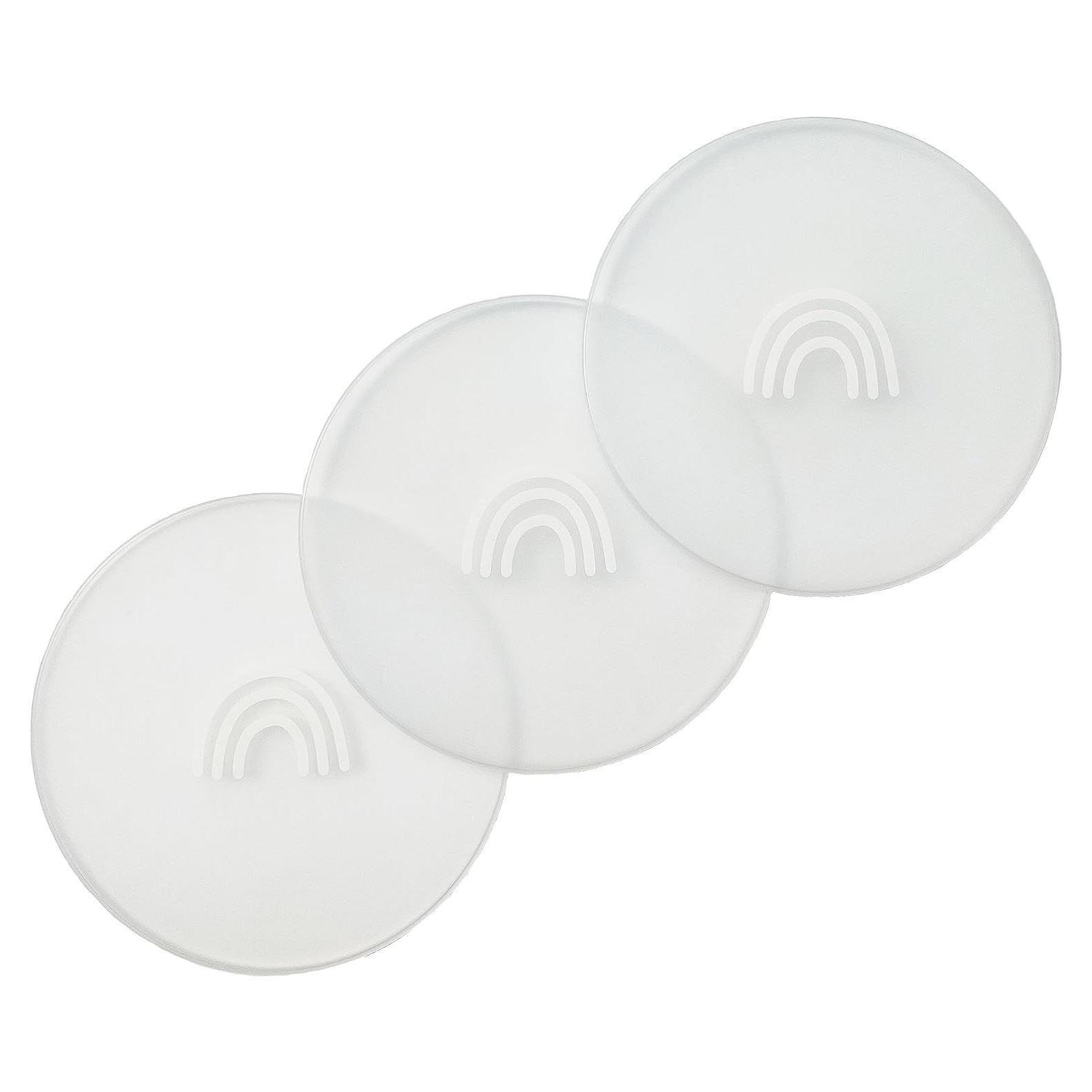 Tapa Hermética Hippypotamus para Platos de Silicona 19.7 cm - Set de 3