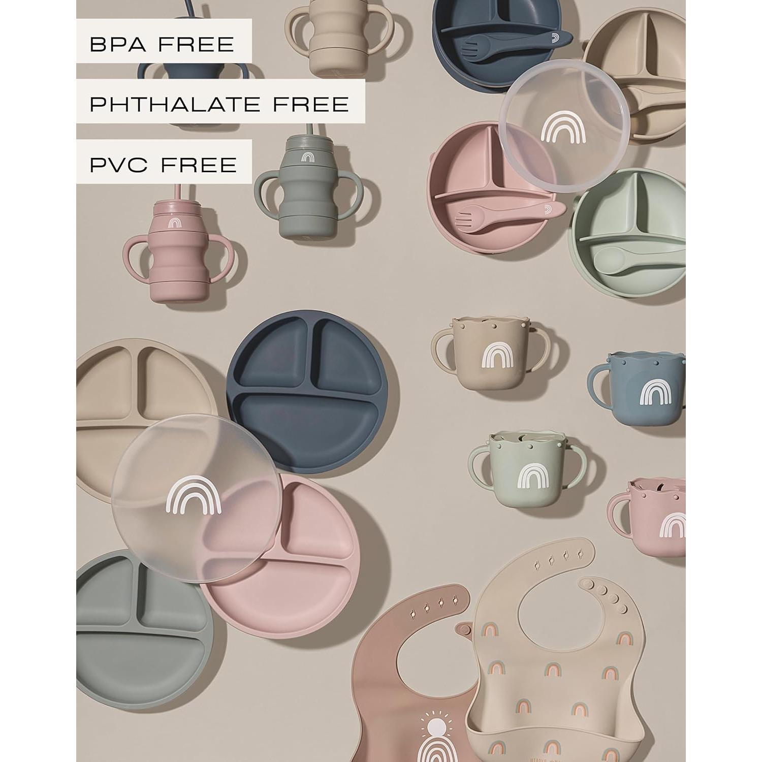 Tapa Hermética Hippypotamus para Platos de Silicona 19.7 cm - Set de 3