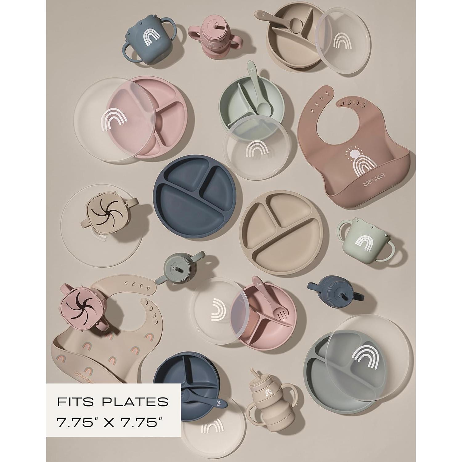 Tapa Hermética Hippypotamus para Platos de Silicona 19.7 cm - Set de 3