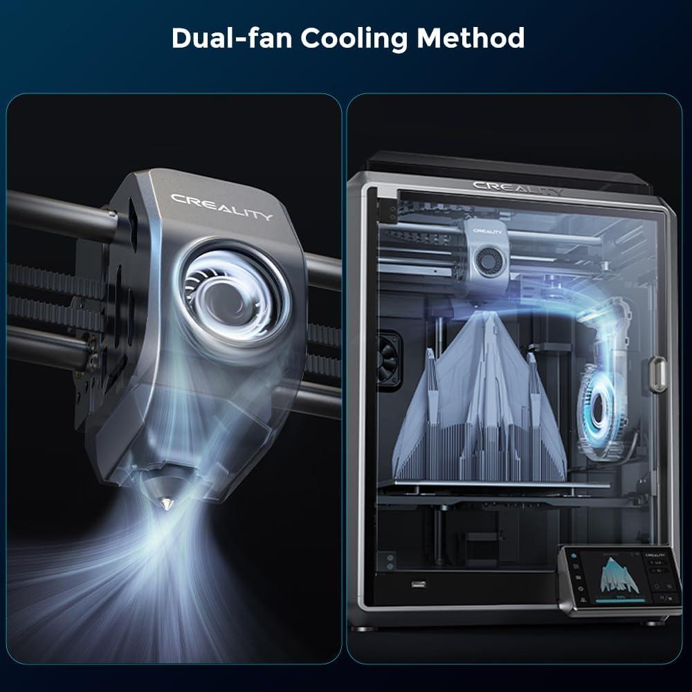 Impresora 3D Creality K1 con nivelación automática 600 mm/s