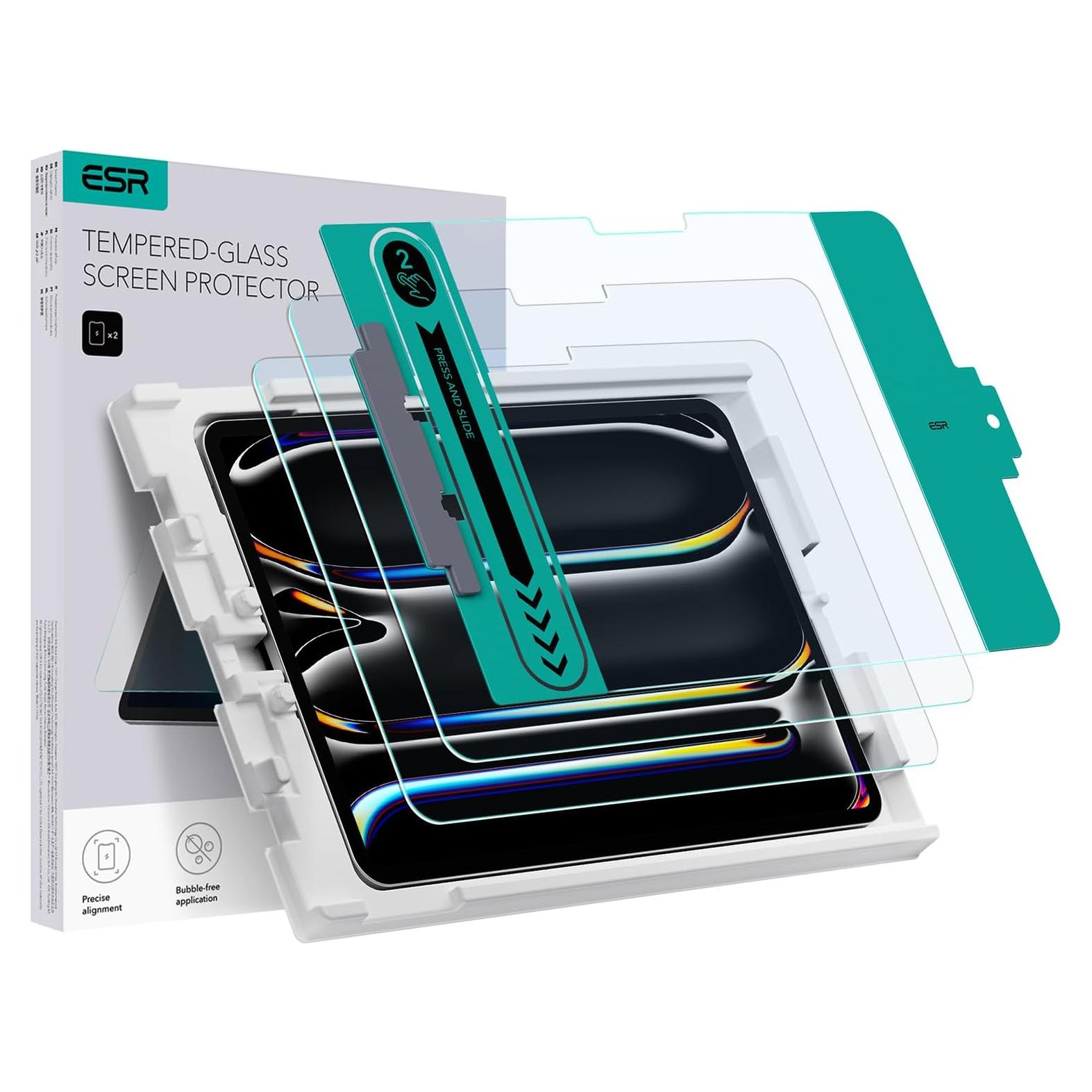 Protector de Pantalla ESR para iPad Pro 13" 2024 - Vidrio Templado