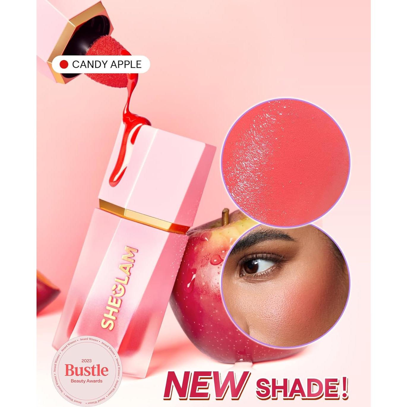 Rubor Líquido SHEGLAM 5.30 ml Color Manzana Caramelo