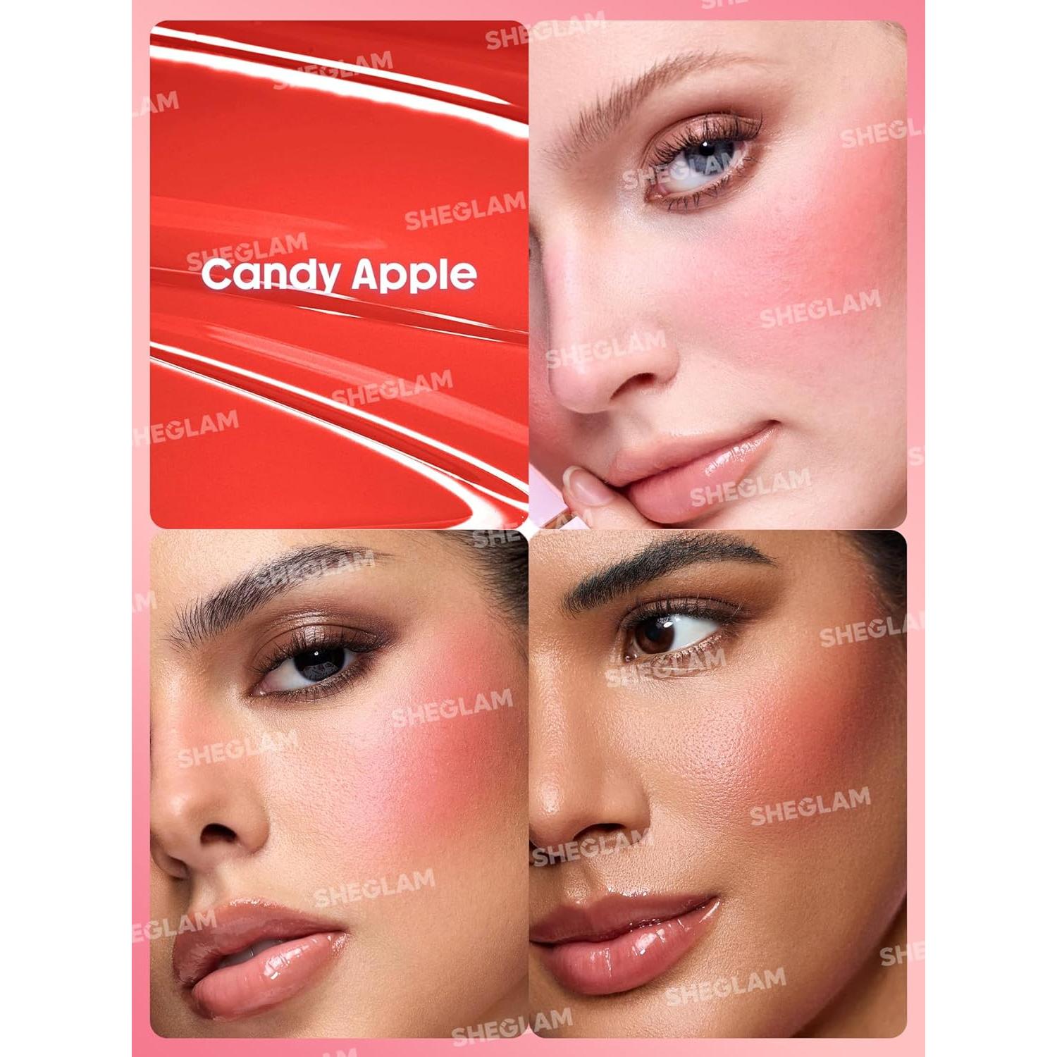 Rubor Líquido SHEGLAM 5.30 ml Color Manzana Caramelo