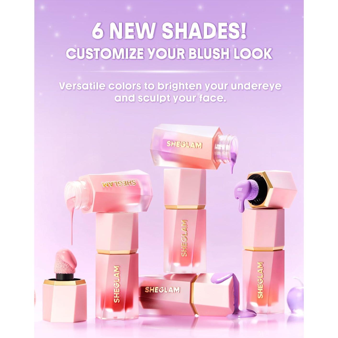 Rubor Líquido SHEGLAM 5.30 ml Color Manzana Caramelo