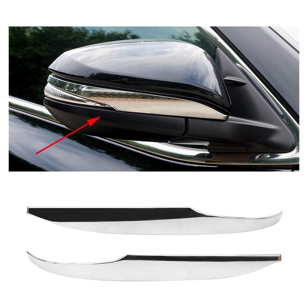 Cubierta Espejo Retrovisor Lateral Senzeal ABS Cromado Toyota Highlander 2014-2019 2PCS
