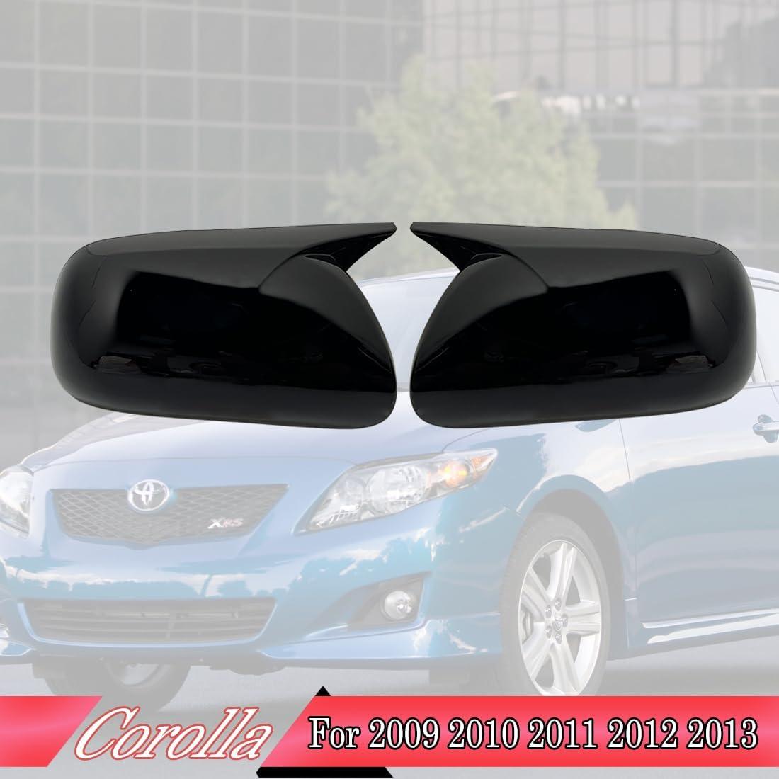 Cubierta Espejo Lateral MUXEE Toyota Corolla 2009-2013 2PCS Negro