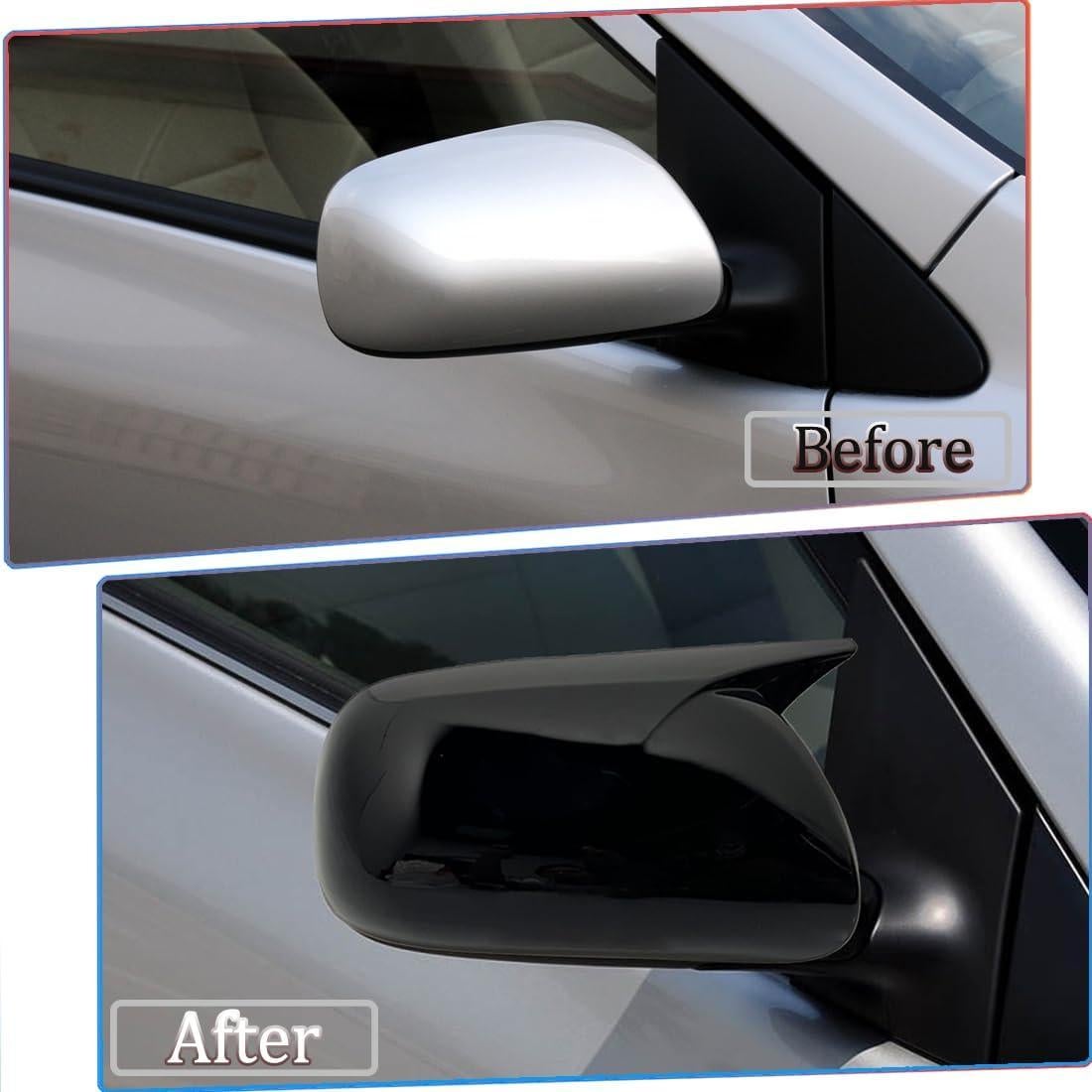 Cubierta Espejo Lateral MUXEE Toyota Corolla 2009-2013 2PCS Negro