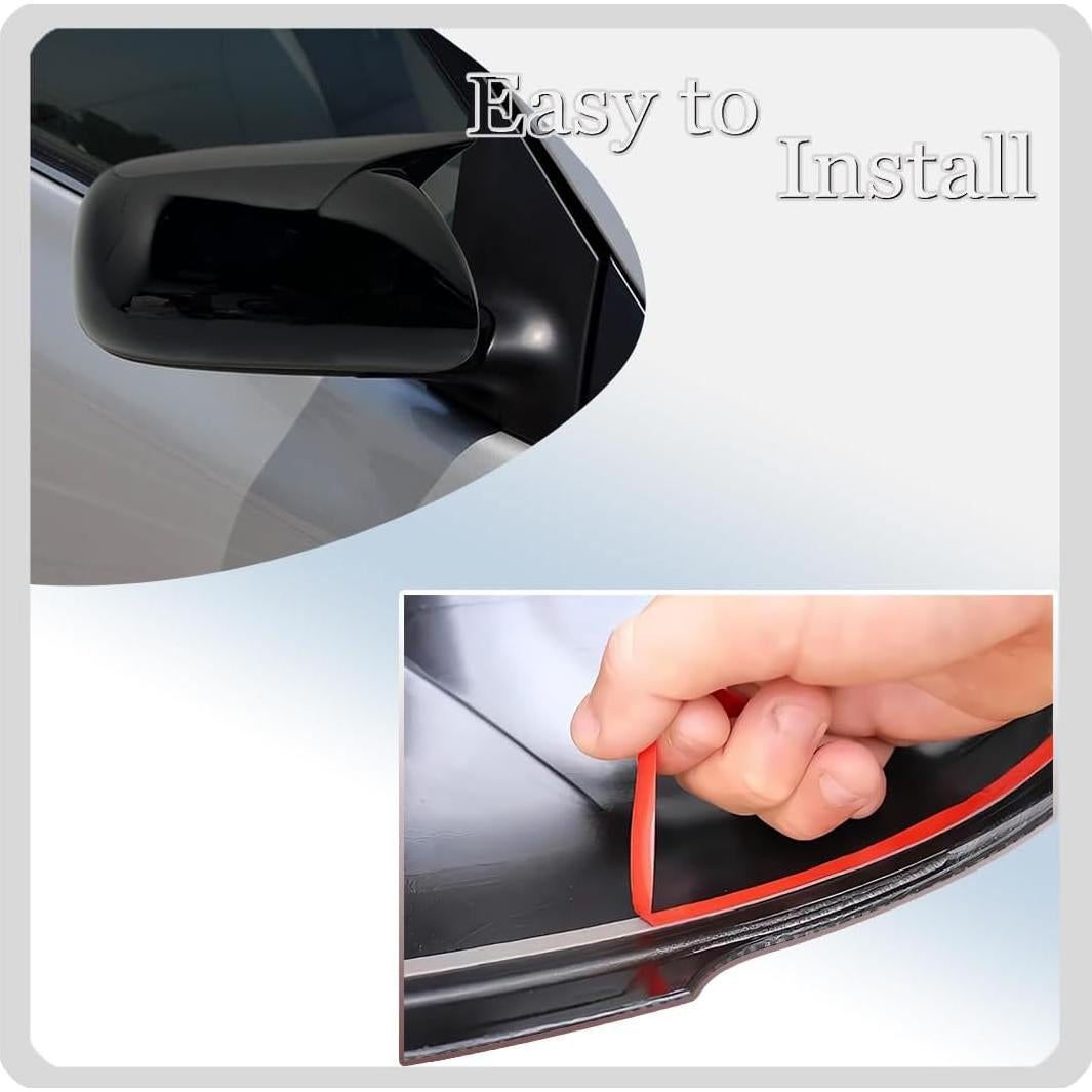 Cubierta Espejo Lateral MUXEE Toyota Corolla 2009-2013 2PCS Negro