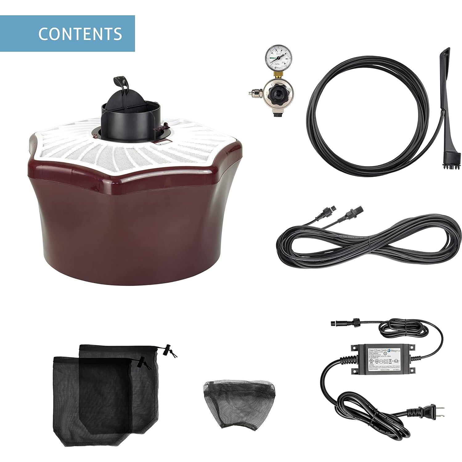 Trampa para Mosquitos Biogents Mosquitaire CO2 Exterior 4.53kg