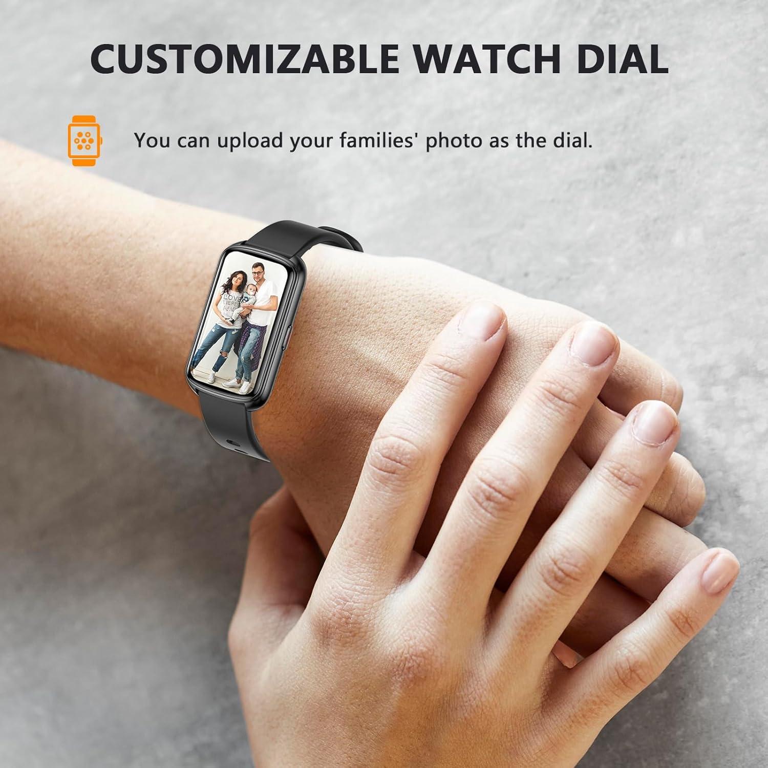 Reloj Inteligente Runlio T115 Fitness 1.47" Pantalla Táctil Negro