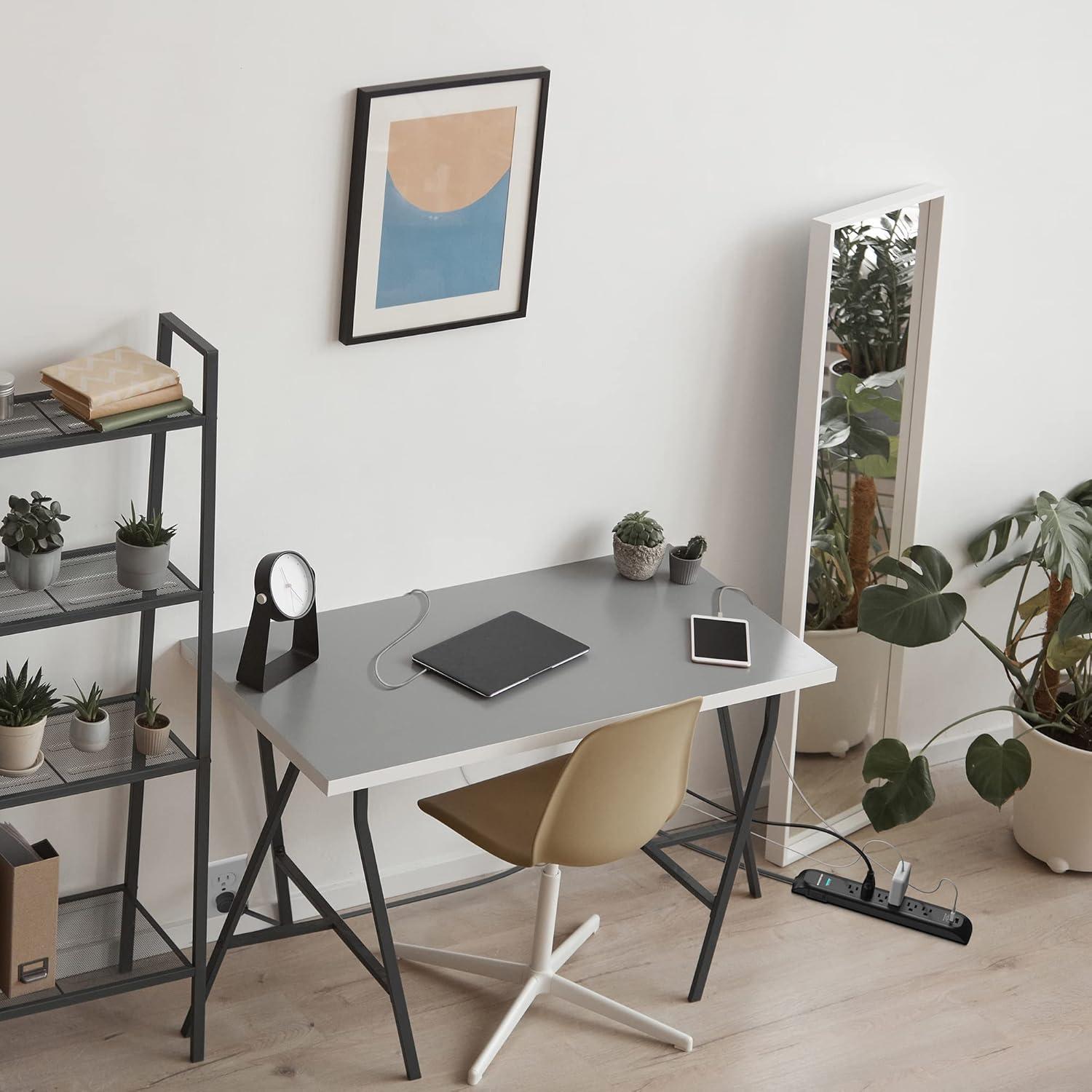 Protector de Sobretensión Monster Power 1200 Julios 6 Salidas 2 USB