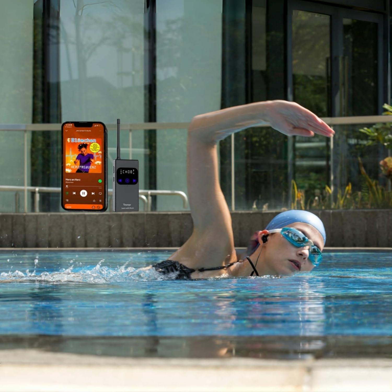 Auriculares de Natación Tayogo W16R Impermeables Bluetooth