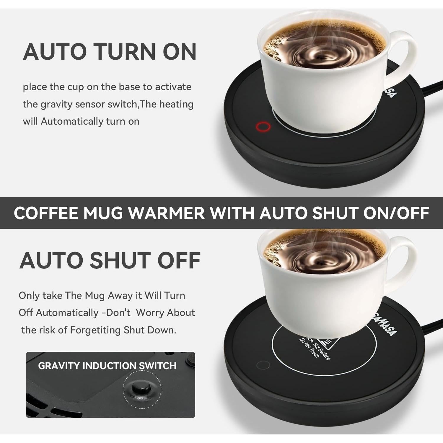 Calentador de Taza Inteligente ASAMASA 17W Negro