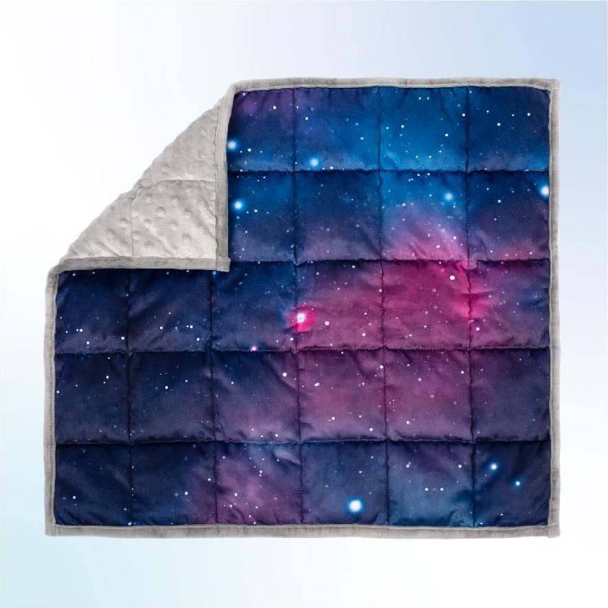Manta de Peso Solfres 50x58cm 2.27kg para Niños Estrellas