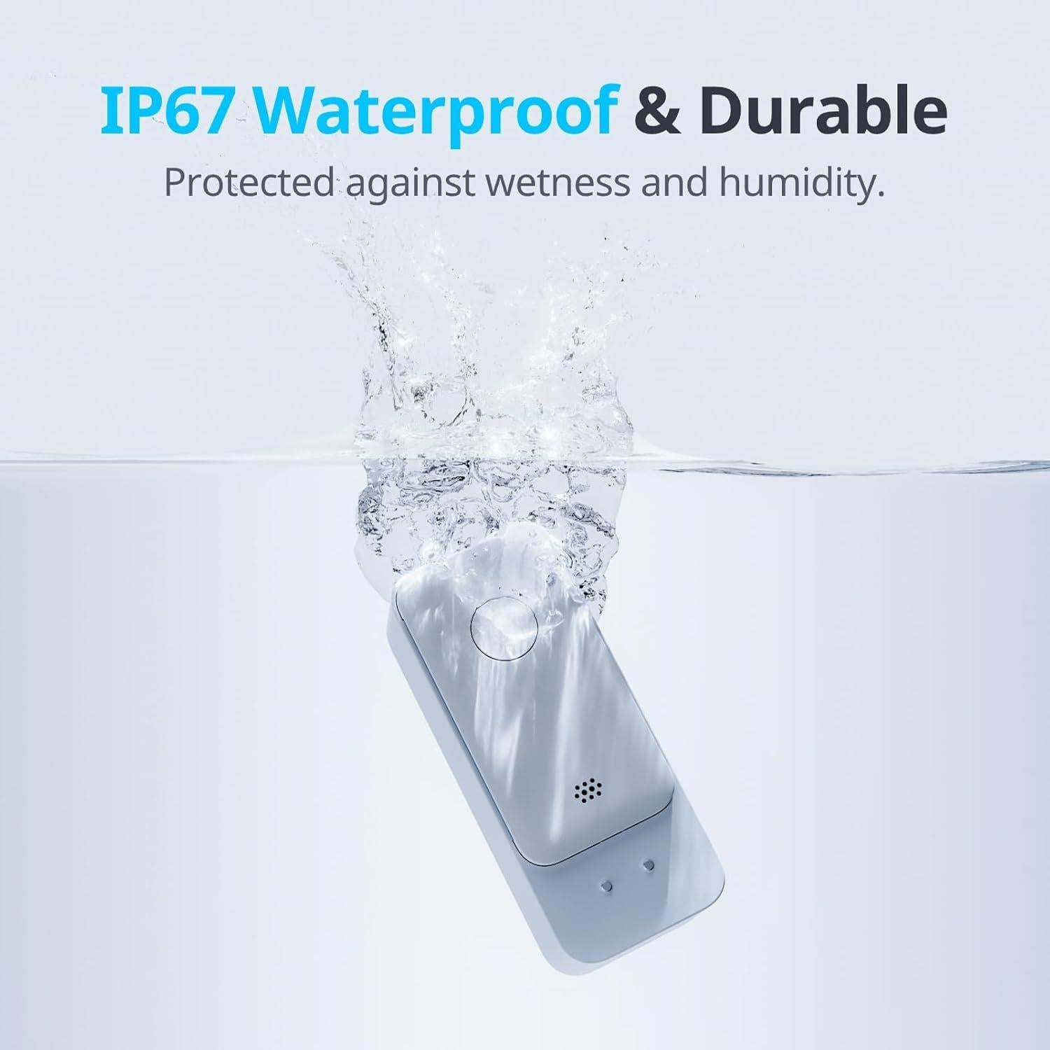 Detector de Fugas de Agua SwitchBot WiFi IP67, 100dB