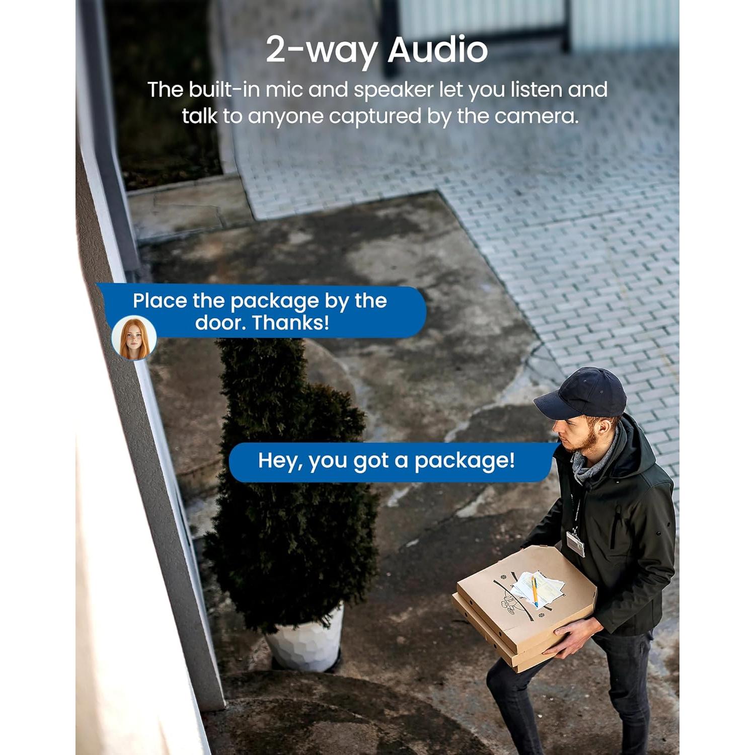 Cámara de Seguridad FOSCAM T5EP 5MP IP66 con IA y Visión Nocturna