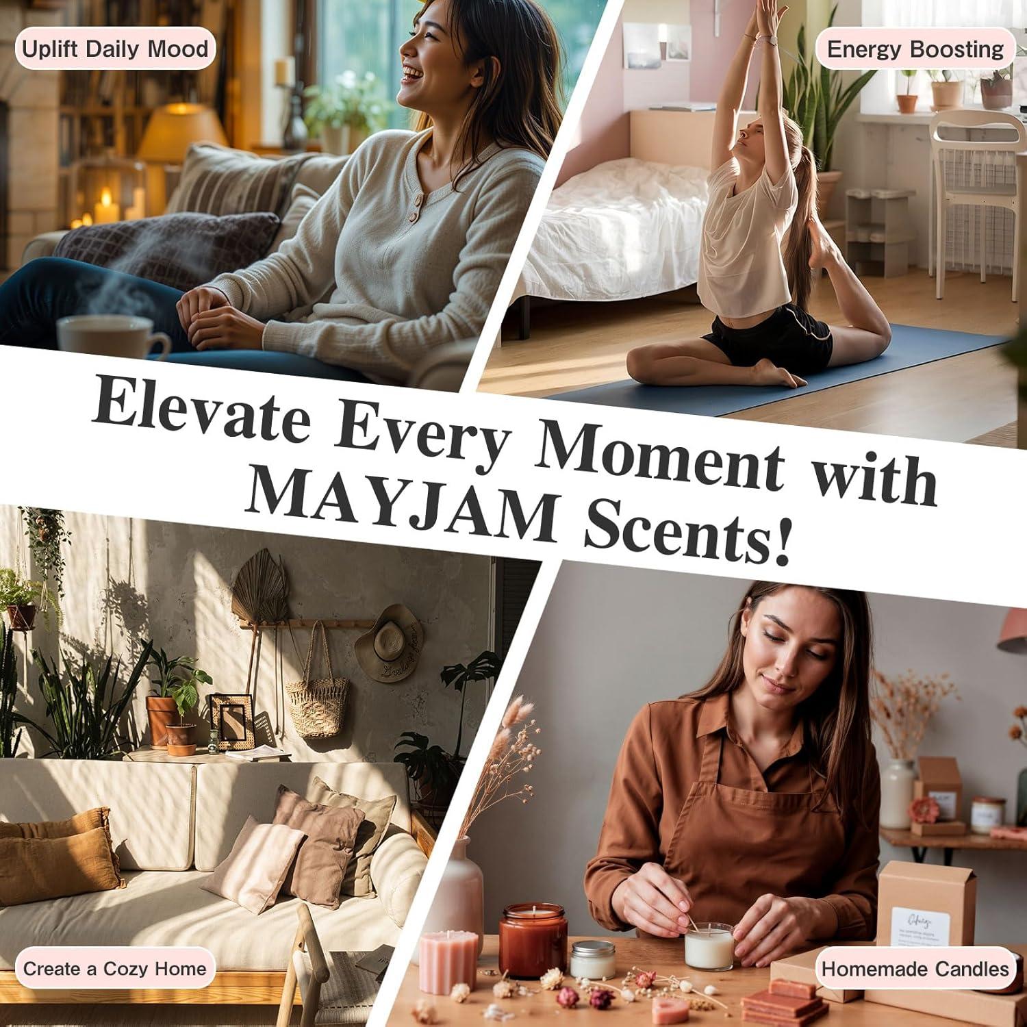 Aceite Esencial MAYJAM Almendra y Vainilla 100ML para Difusores