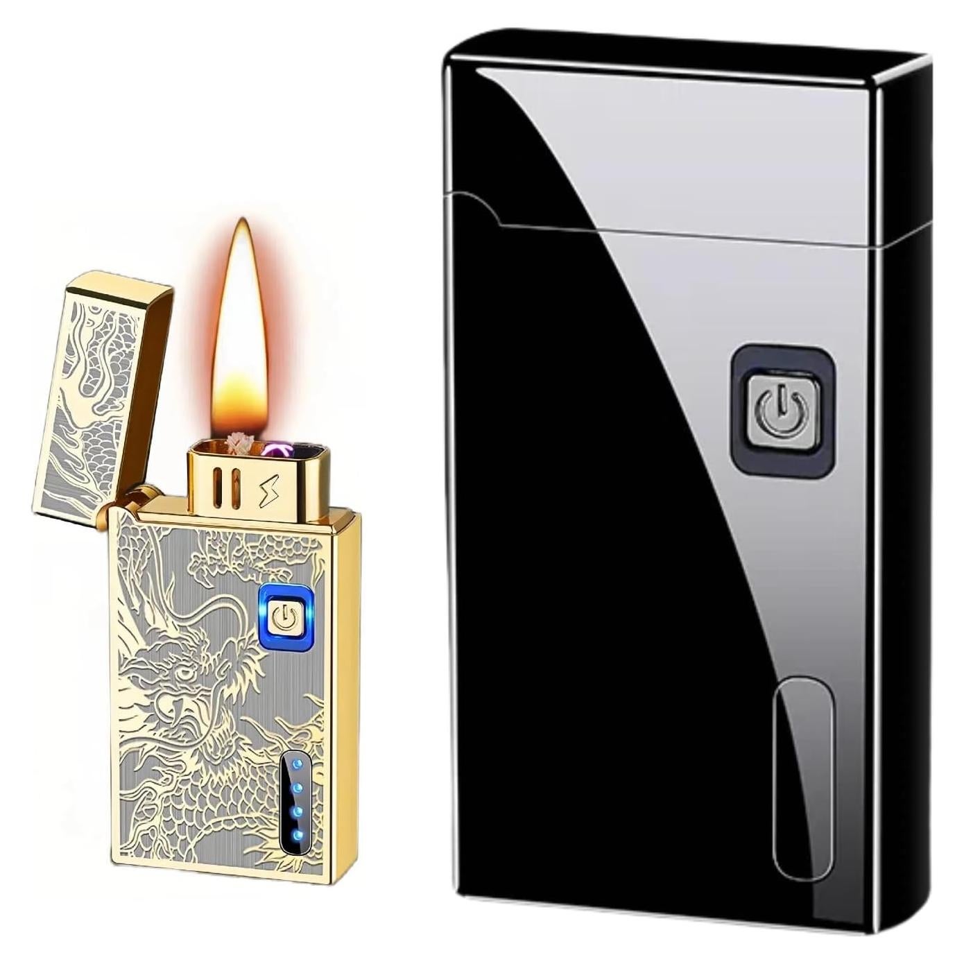 Encendedor 2-en-1 NINSI Híbrido Queroseno y Plasma Recargable