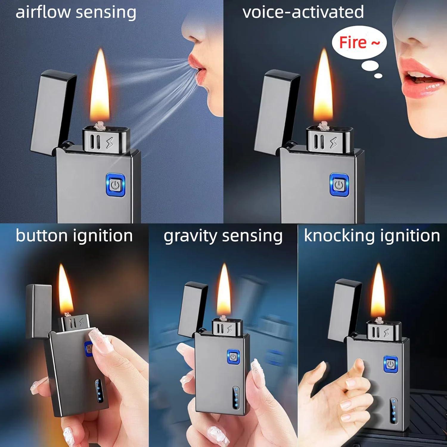 Encendedor 2-en-1 NINSI Híbrido Queroseno y Plasma Recargable