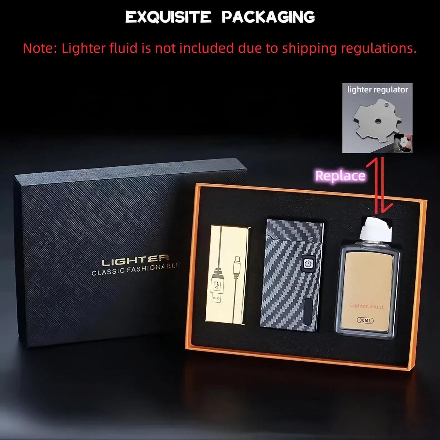 Encendedor 2-en-1 NINSI Híbrido Queroseno y Plasma Recargable