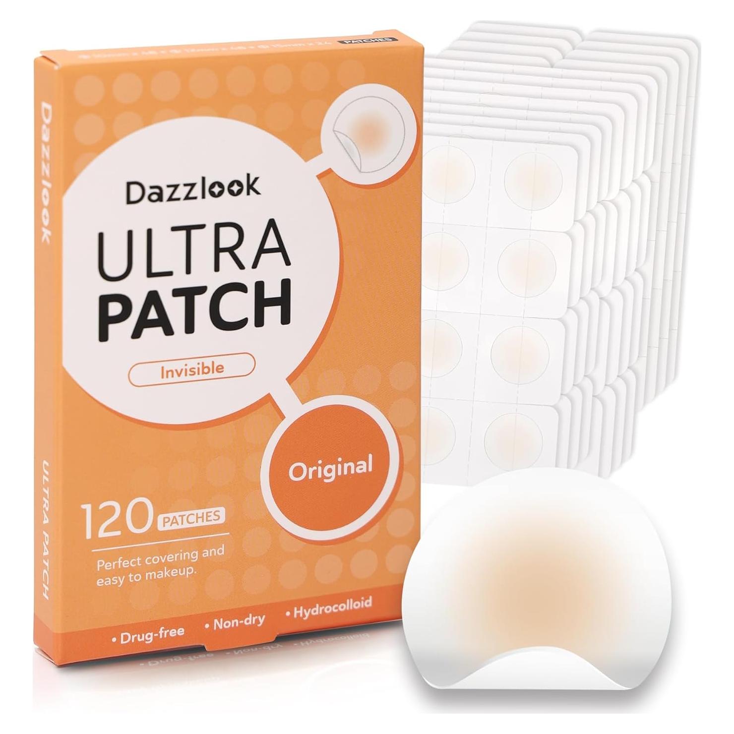 Parche Hidrocoloide Dazzlook para Granitos 120 Pcs 3 Tamaños